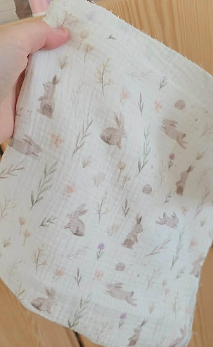 commande personnalisée — création sur mesure "Doudou Lapin"