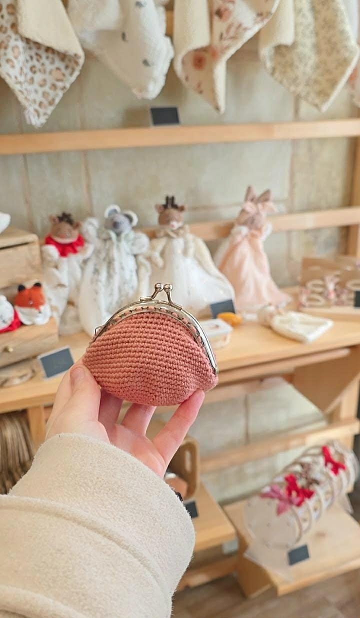 👛 Porte-Monnaie au Crochet