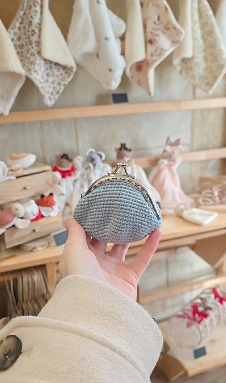 👛 Porte-Monnaie au Crochet