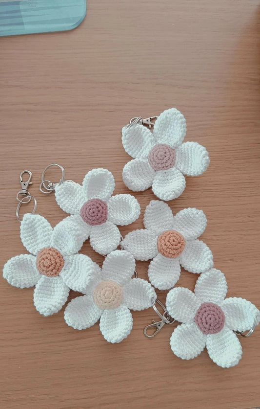 🌸 Porte-clés Fleur