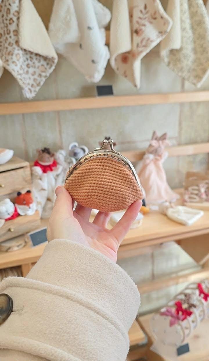 👛 Porte-Monnaie au Crochet